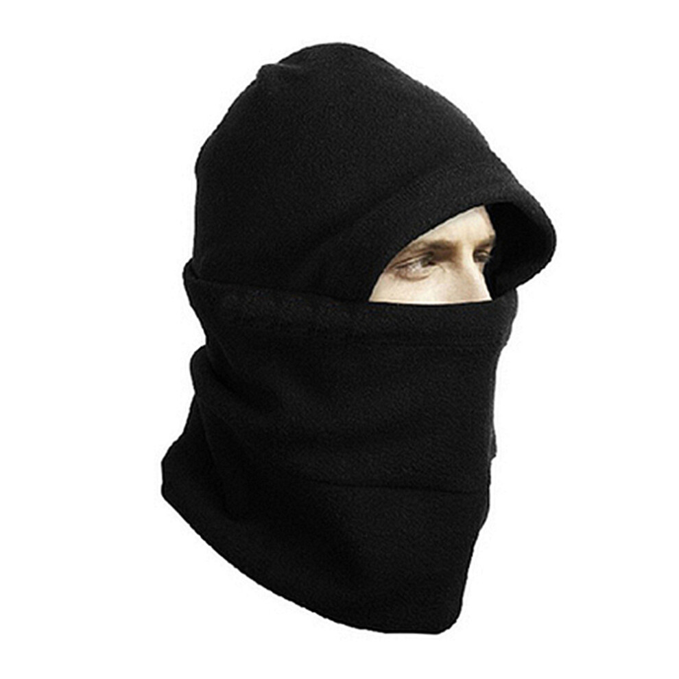 Balaclava / Ski Mask Fleece_surprise Gift Black 6902344826985