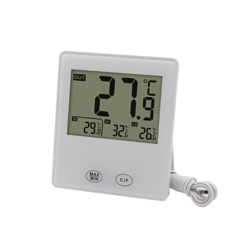 Nordic Quality Digital Thermometer compatible inside & outside_155/Cable_Surprise Gift
