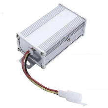 Elektronischer Spannungswandler DC 36V 48V 60V 72V auf 12V 10A E-Bike-Konverter-Adapter (Zhexin_Überraschungsgeschenk)