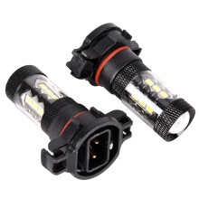 2x PSX24W H16 5202 Super White 160W LED 144 SMD Bulb Fog Light - Perfect_Surprise Gift