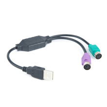 Adattatore da USB a PS/2 30 cm_Nero, Verde, Viola/40_Regalo a sorpresa