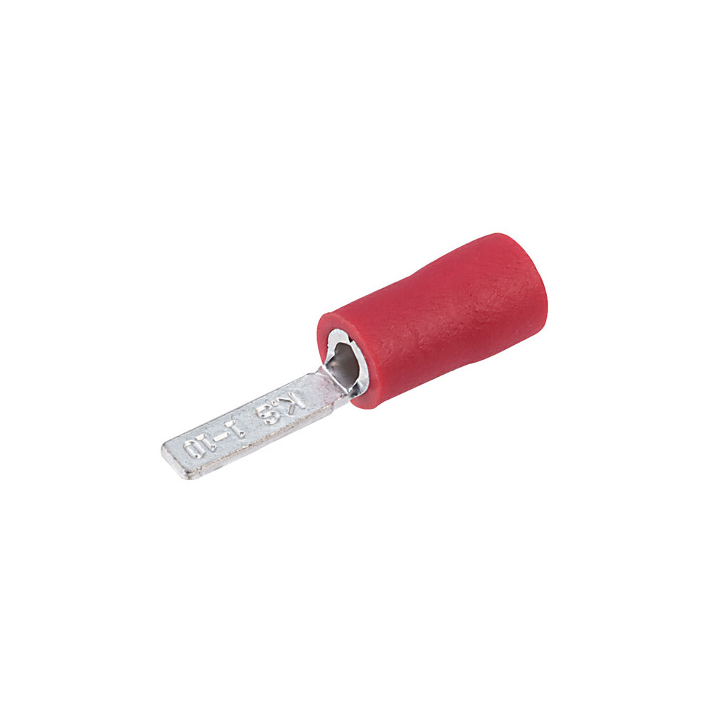 Truconnect Red 10Mm Blade Terminal Pack Of 100 5053556007530