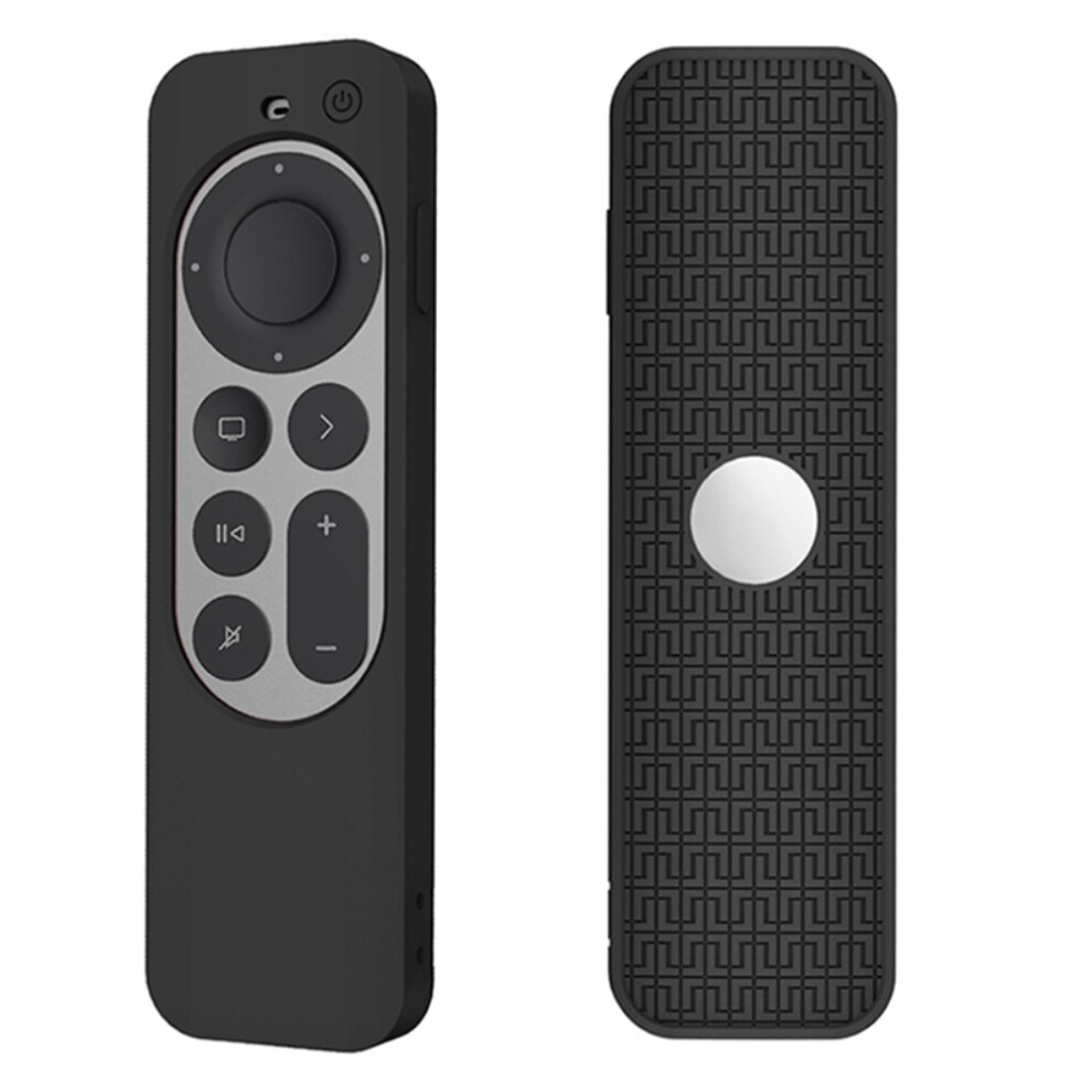 Silicone Case Apple Tv 4K Remote Control 2021 _Surprise Gift Black 6902344830890