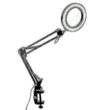 10x Magnifying Glass with Light and 3 Color Modes 10 Brightness Adjustable Magnifying Lamp compatible Desk_Surprise Gift