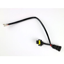 Cavo connettore sensore abbaglianti H8 H9 H11 compatibile con luci ausiliarie, rampa LED nera/nera_Regalo a sorpresa