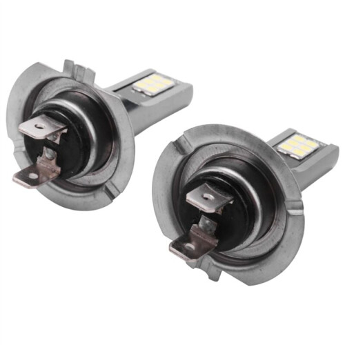 2pcs H7 LED Headlight Conversion 6W 1000LM 6000K Canbus Error Free Bulb_Surprise Gift