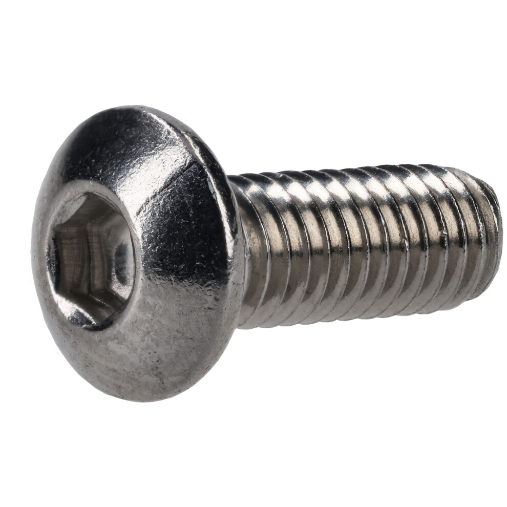 Photos - Nail / Screw / Fastener R-Tech 337475 M3 X 8 Hex Socket Button Screws A2 ST/ST - Pack Of 100 