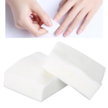 Confezione da 500 salviette per unghie - Dischetti senza pelucchi compatibili con unghie_Bianco_Regalo a sorpresa