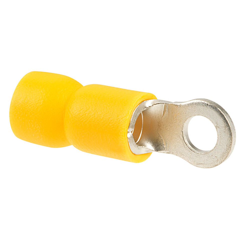 Photos - Other Electrical Equipment TruConnect M3.5 Stud Size Yellow 48A Ring Connector pack of 100 RVE5-3.7