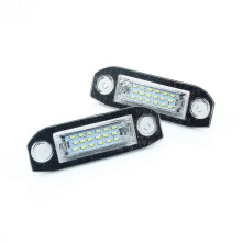 1 paar LED-kentekenplaatverlichting, compatibel met Volvo C70 S40 S60 S80 V50 V60 V70 XC60 XC70 XC90_Verrassingscadeau