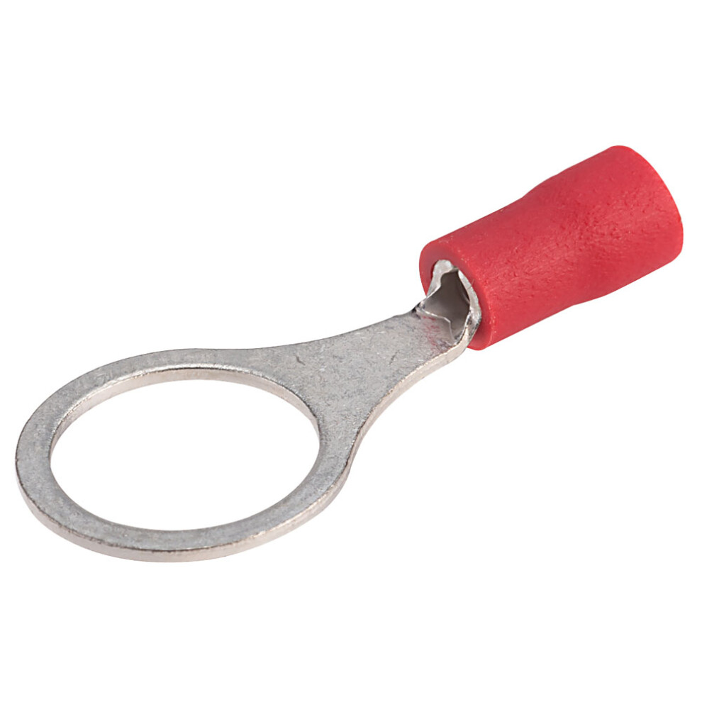 Truconnect Red 10Mm Ring Terminal Pack Of 100 5053556007271