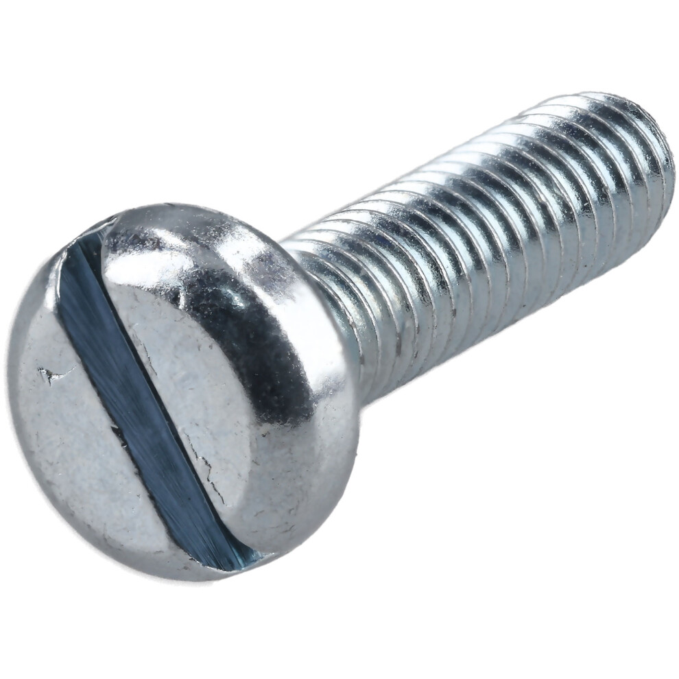 R-Tech 337020 Slotted Pan Head Machine Screws Bzp M4 16Mm - Pack Of 100 5053556009336