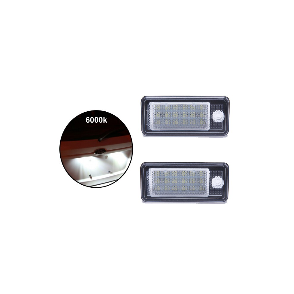Audi A3 S3 A4 S4 Rs4 Rs6 A5 A6 C6 S6 Q7 Led License Plate _60_Surprise Gift Light 6902344833792