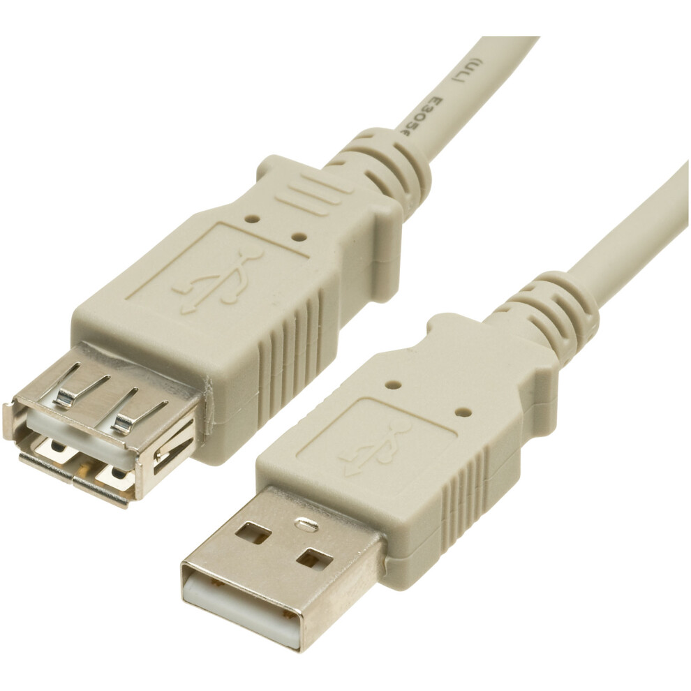 Truconnect Usb2 Cable A Male To A Female 3M 5055781209543