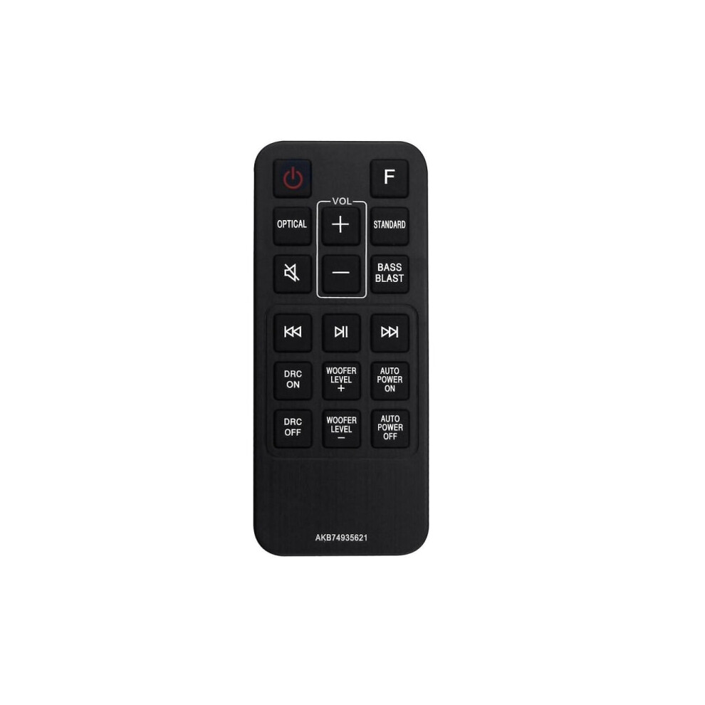 Replacement Remote Control Akb74935621 Compatible Lg Sound Bar Sj2 Sj2.aeusllk Sj2.deusllk Black_surprise Gift 6902344829085