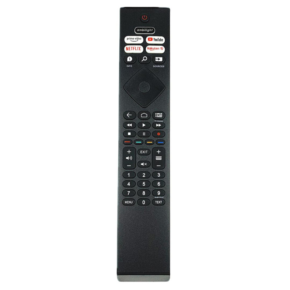 Universal Remote Control Brc0984501 Compatible Philips Smart Tv _One Size/Black_surprise Gift Black 6902344834126