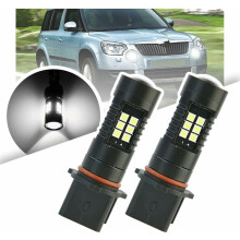 DRL 2-pack dagrijverlichting compatibel met Skoda Yeti Pre-LCI 2010 2011 2012 2013 P13W 12277 SH23W XeChristmas Witte Canbus LED dagrijverlichting