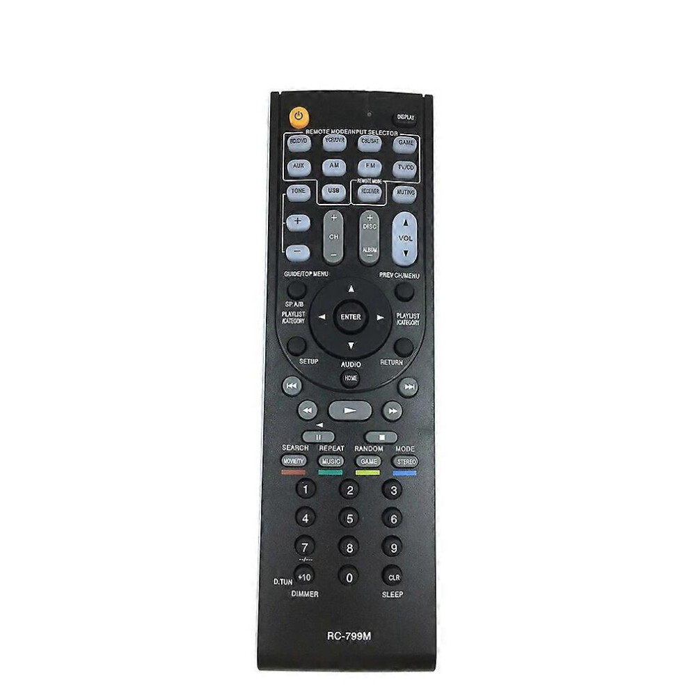Remote Control Compatible Onkyo Av Receiver Compatible Tx-Sr309 Tx-Nr509 Tx-Sr608 Tx-Sr508 Tx-Nr747 Tx-Nr646 Tx-Nr545 Ht-Rc630 Tx-Sr33_new Edition_su 6902344833945