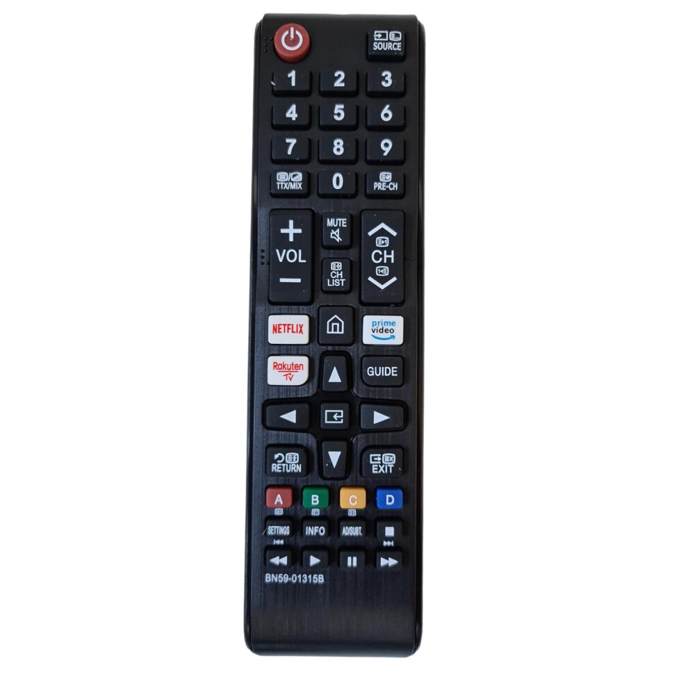 Samsung Universal Remote Control Model Bn59-01315B_black/Black_surprise Gift Light/Black 6902344831163