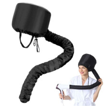 Cappello asciugacapelli - Asciuga i capelli velocemente - Cappuccio asciugacapelli riscaldante nero_nero_Regalo a sorpresa