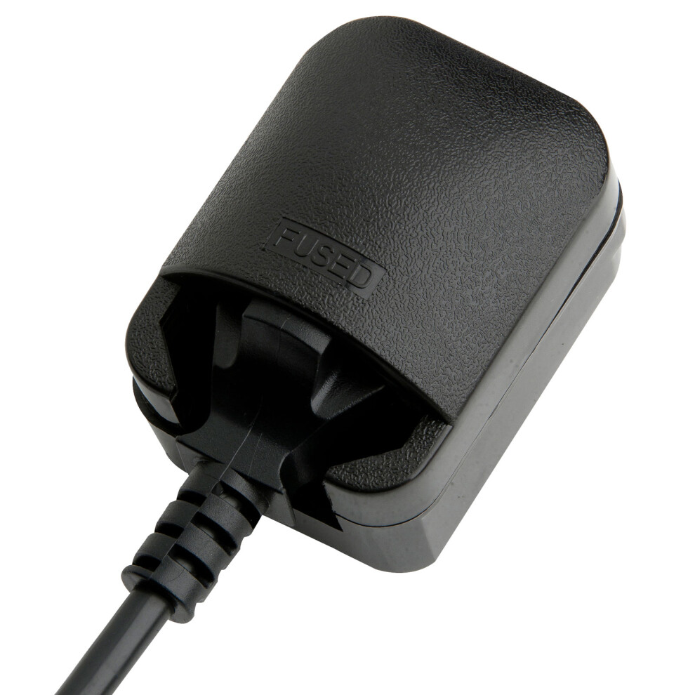 Power Connections Scp3-Bk-R-5A 5A Schuko Earthed To Uk Plug Converter Black 5060166033781