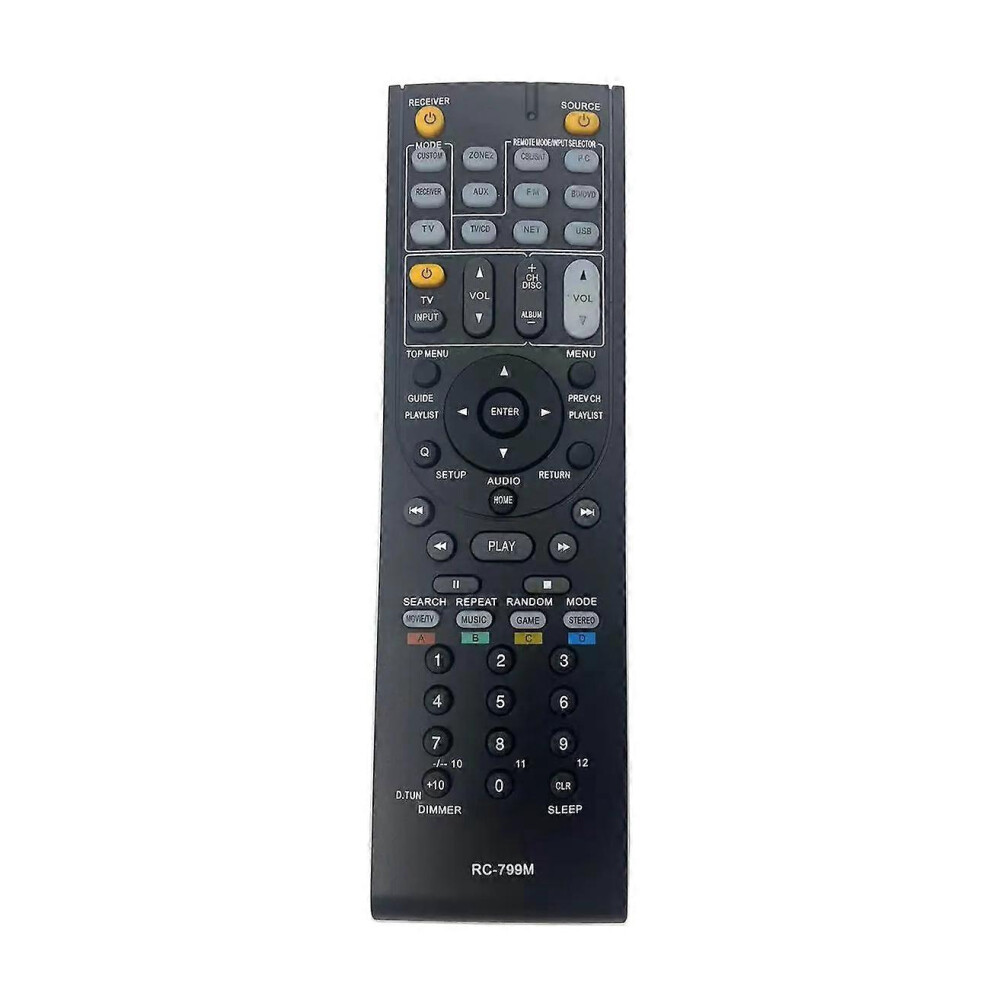Remote Control Compatible Onkyo Av Receiver Compatible Tx-Sr309 Tx-Nr509 Tx-Sr608 Tx-Sr508 Tx-Nr747 Tx-Nr646 Tx-Nr545 Ht-Rc630 Tx-Sr33_old Version_su 6902344833952
