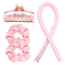 Ricci senza calore - Arriccia i tuoi capelli senza calore_rosa/rosa chiaro_Regalo a sorpresa