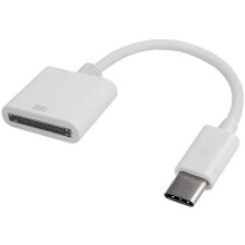 30-pin female to USB 3.1 type C male USB-C adapter cable computer accessories adapters_Surprise Gift