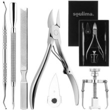 Pedicureset geschikt voor ingegroeide teennagels / Pedicure-compatibele nagels - 6-delig_Zilver_Verrassingscadeau