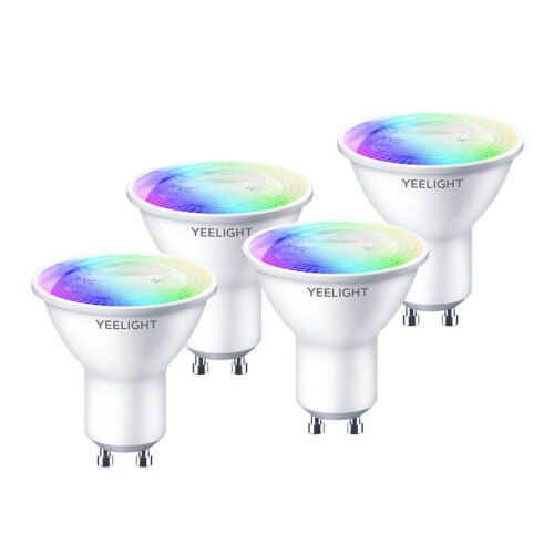 LED Smart Bulb GU10 White color 4pcs /pack_48/White_Surprise Gift