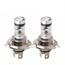 2 pcs LED Bulb White Car Motorcycle Headlight High Power 8000K F - Perfet White_H4/White_Surprise Gift