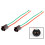 T10 w5w connectors / sockets / adaptor 2-pack hard model_black/Black_Surprise Gift 1