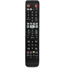 Télécommande de remplacement AK59-00176A compatible avec les lecteurs Blu-ray SAMSUNG BD-H8500, BDH8900A/XY et BD-H8900A/XY_Cadeau surprise