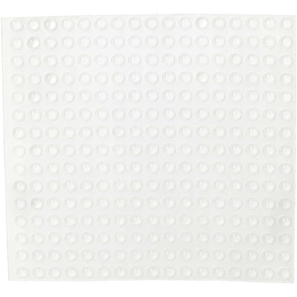 R-Tech 310000 Pu Round Protective Feet Ã6.4 X 1.9 - Clear - Sheet 255 5053556003365