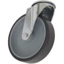 Sealey SCW2100SBEM MediumDuty Thermoplastic Bolt Hole Swivel Castor Wheel Ø100mm