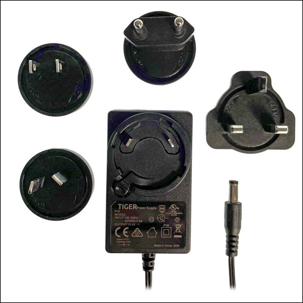 Tiger Power Supplies Tp1126 12Vdc 2A Uk Eu Us Au Power Supply 2.1Mm 5060892270627