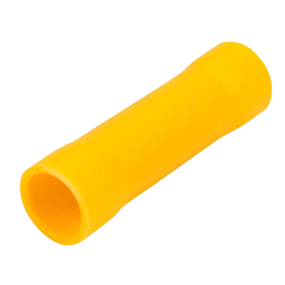 Truconnect Yellow 48A Butt Splice Pack Of 100 5053556007769
