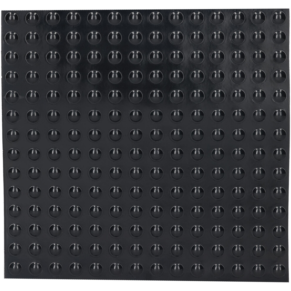 R-Tech 310014 Pu Round Protective Feet Ã8.0 X 2.2 - Black - Sheet 196 5053556003501