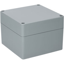 R-TECH 301728 ABS Enclosure IP65 Dark Grey 120x120x90mm