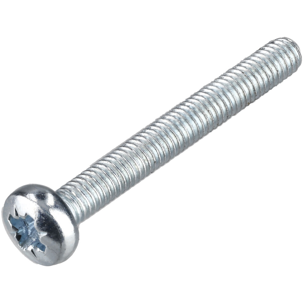 R-Tech 337039 Pozi Pan Head Machine Screws Bzp M3 25Mm - Pack Of 100 5053556009527
