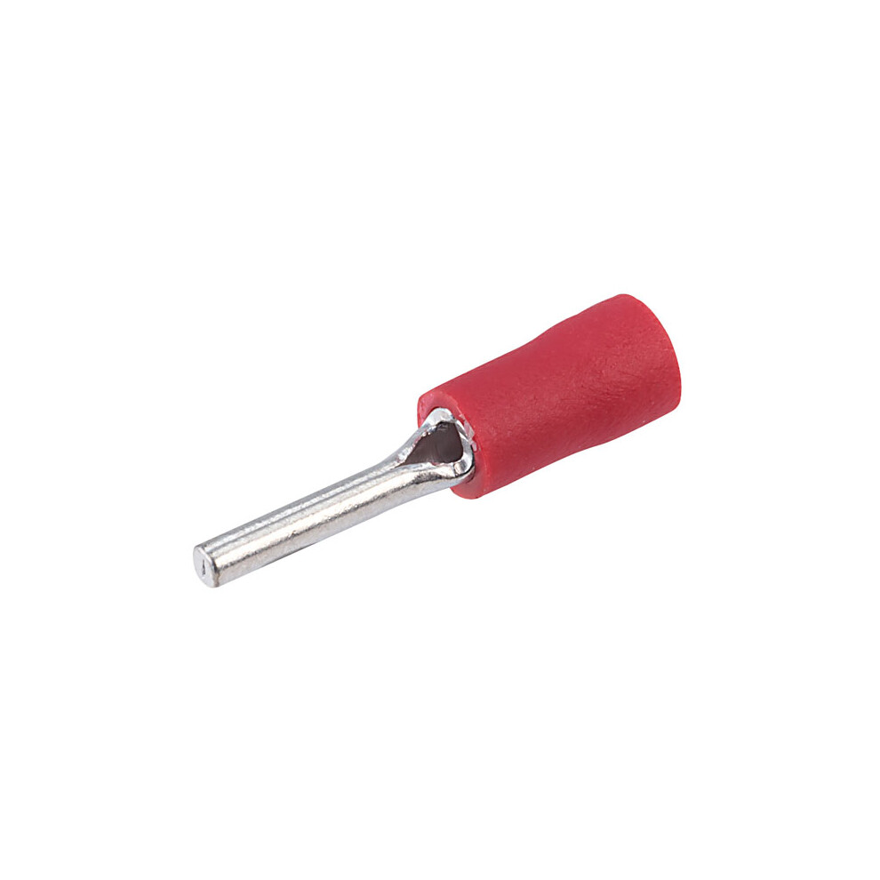 Truconnect Red 12Mm Pin Terminal Pack Of 100 5053556007578