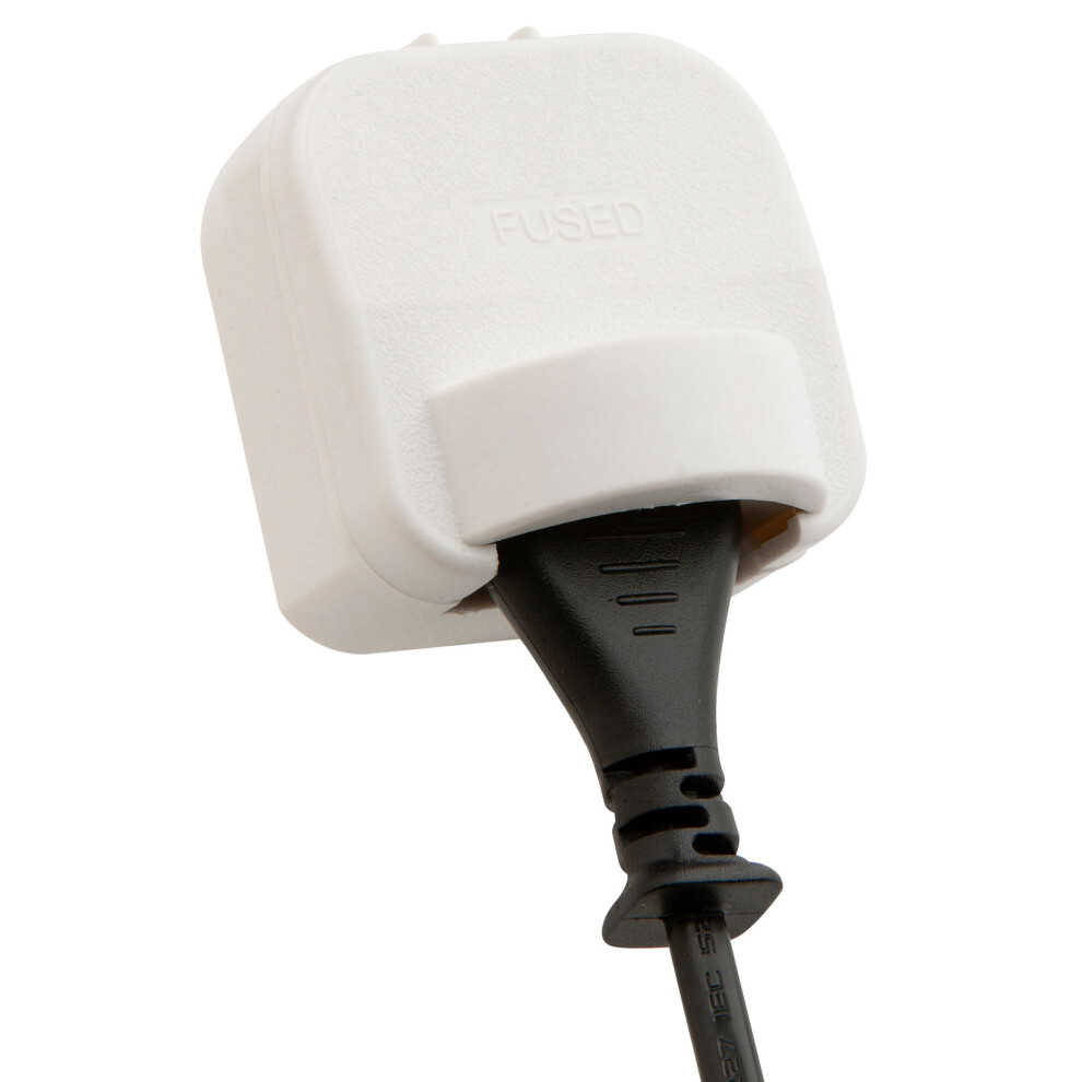 Power Connections Scp3-Wh-R-13A Grounded Schuko Converter 13A White 5060166033798
