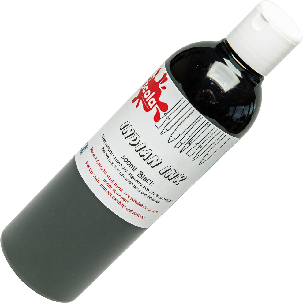 Scola Ii300/38 Indian Ink 300Ml Black