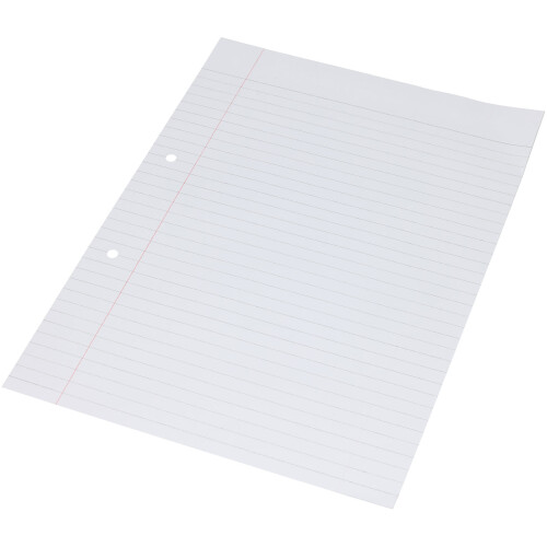 Rapid Rapid A4 Paper Ruled 8mm & Margin Punched 75gsm 500 Sheets