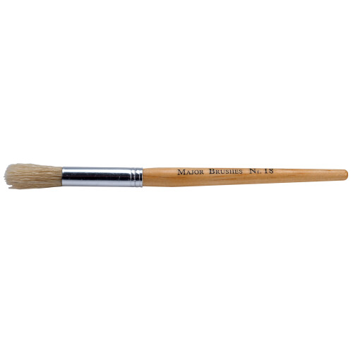 Major Brushes Chunky Paint Brushes Plain Set 10