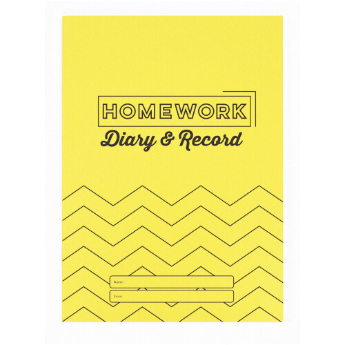 Silvine EX205 A6 Homework Diary Pack of 20
