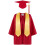 Kids Bachelor Robe for Graduation Friendly-Red 27 yards 1