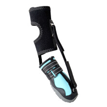 Drop Foot Brace with Reel for Dog No Knuckling-XL black blue