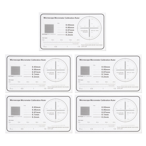 Calibration Ruler Slide 0.1mm for Microscope Measurement-5
