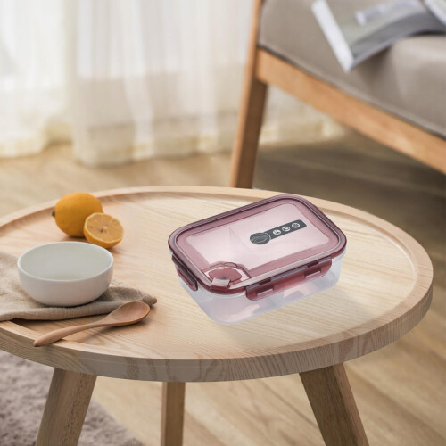 3-Compartment Microwave-Safe Leak-Proof Bento Box 1